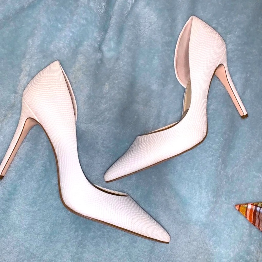 Jessica Simpson Faux Leather Heels